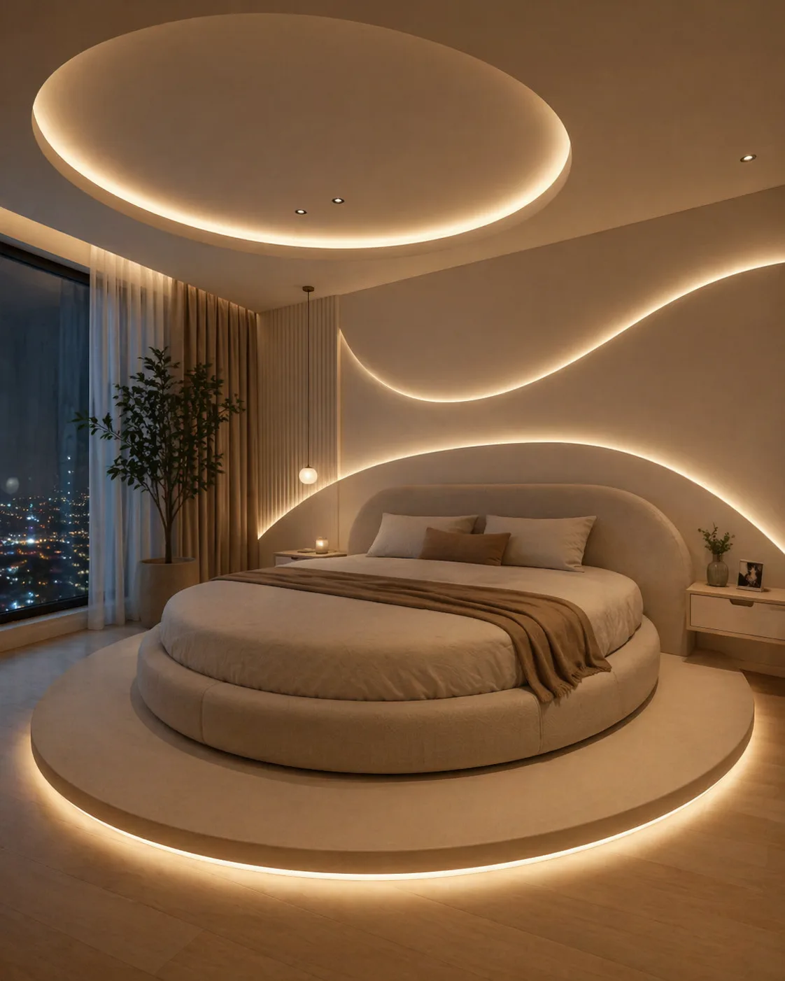 Bedroom automation concept, Jaipur