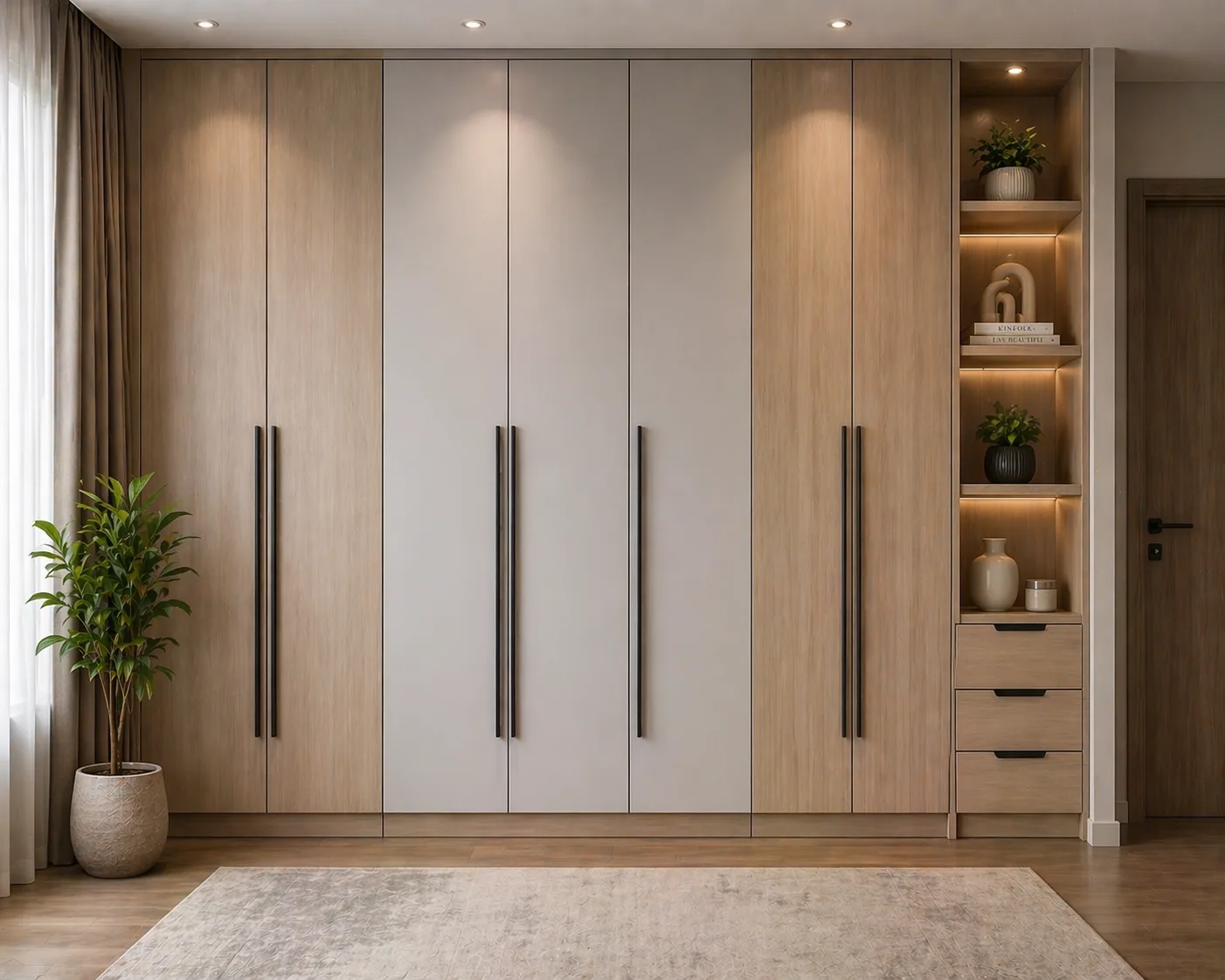 Walk-in wardrobe concept, Malviya Nagar, Jaipur