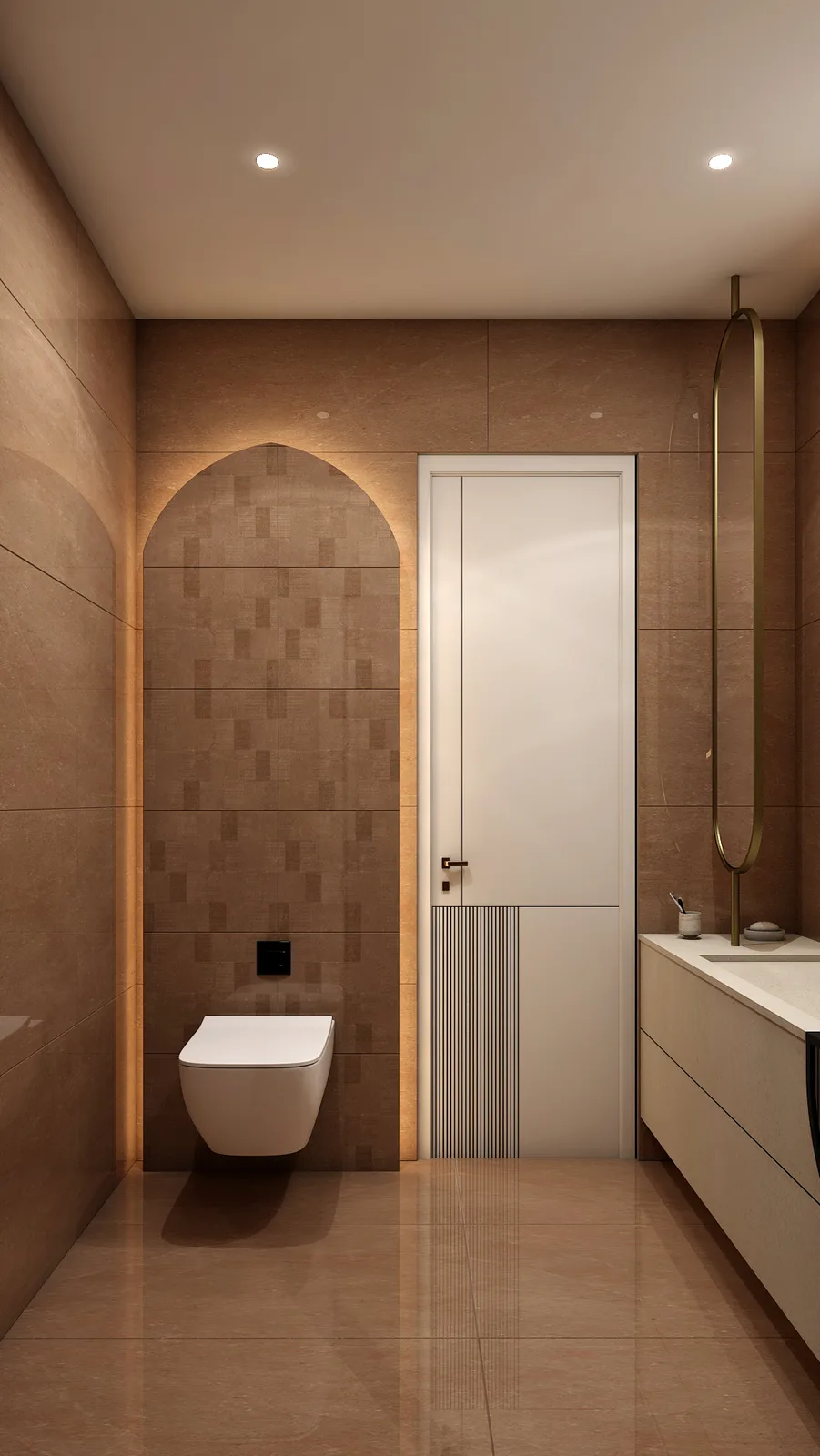 Bathroom vanity, Balram Residence, Jaipur