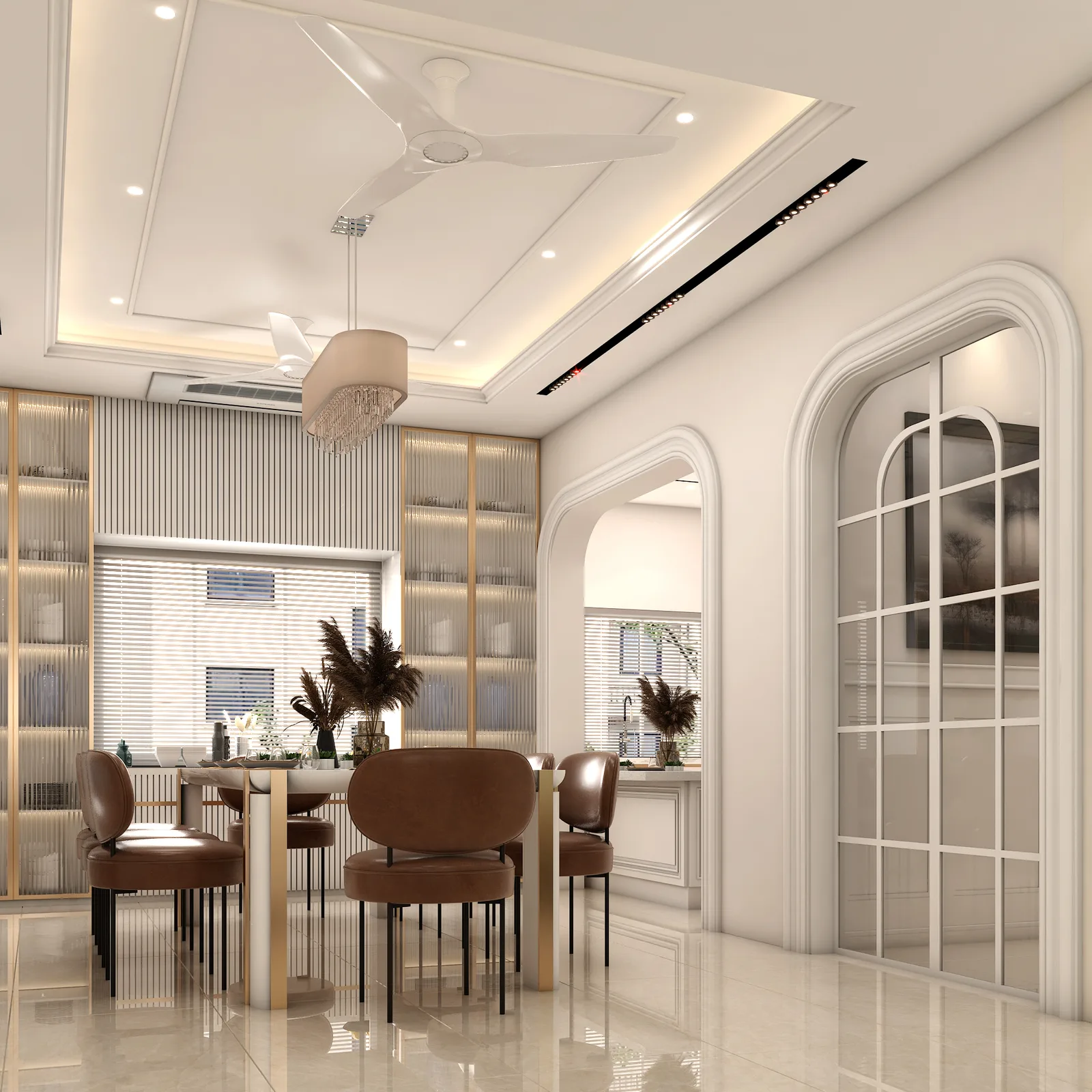 Dining area, Rakesh Residence, Jaipur