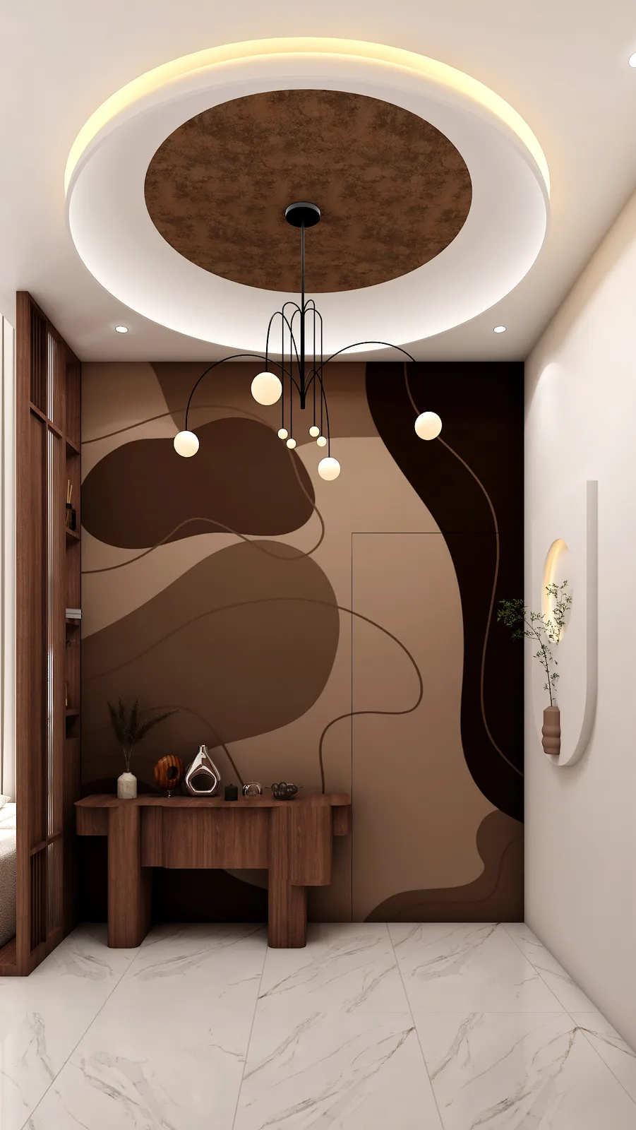 Entrance foyer, Paritosh Residence, Jaipur
