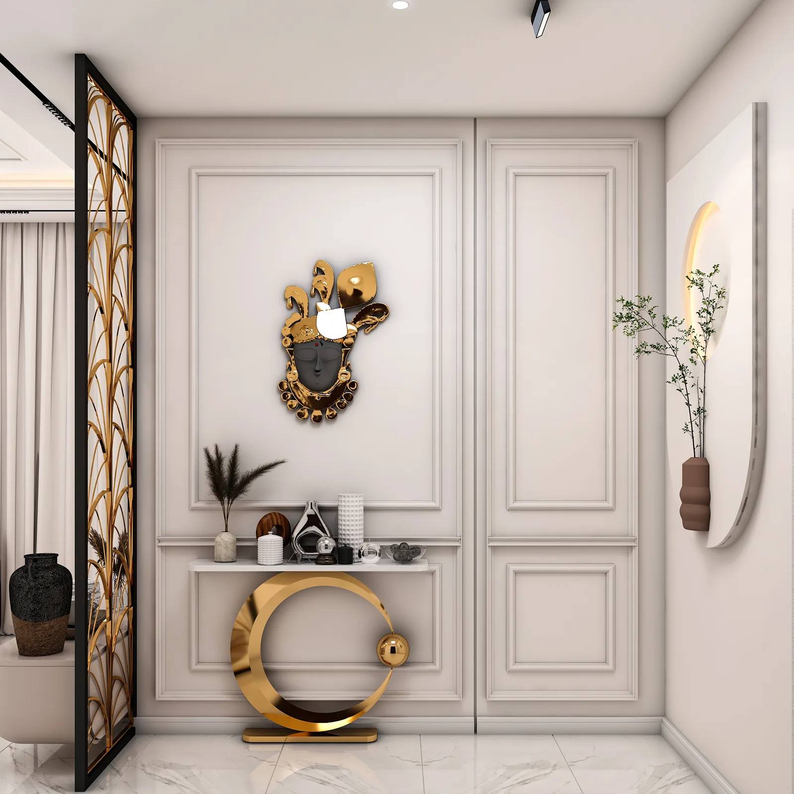 Foyer, Rakesh Residence, Jaipur