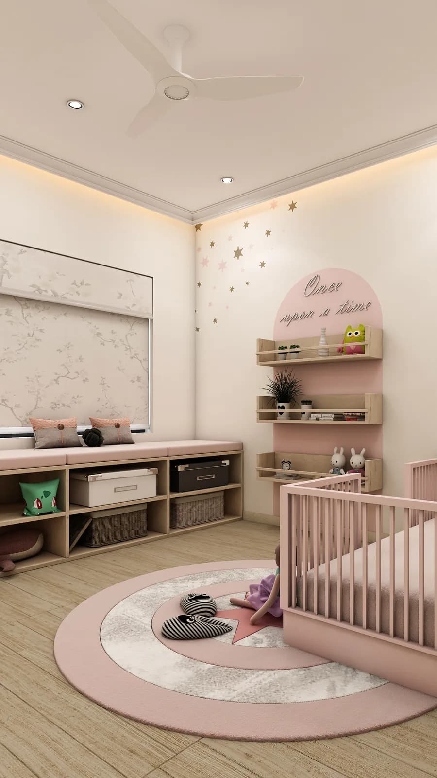 Daughter's bedroom, Rishabh Residence, Jaipur