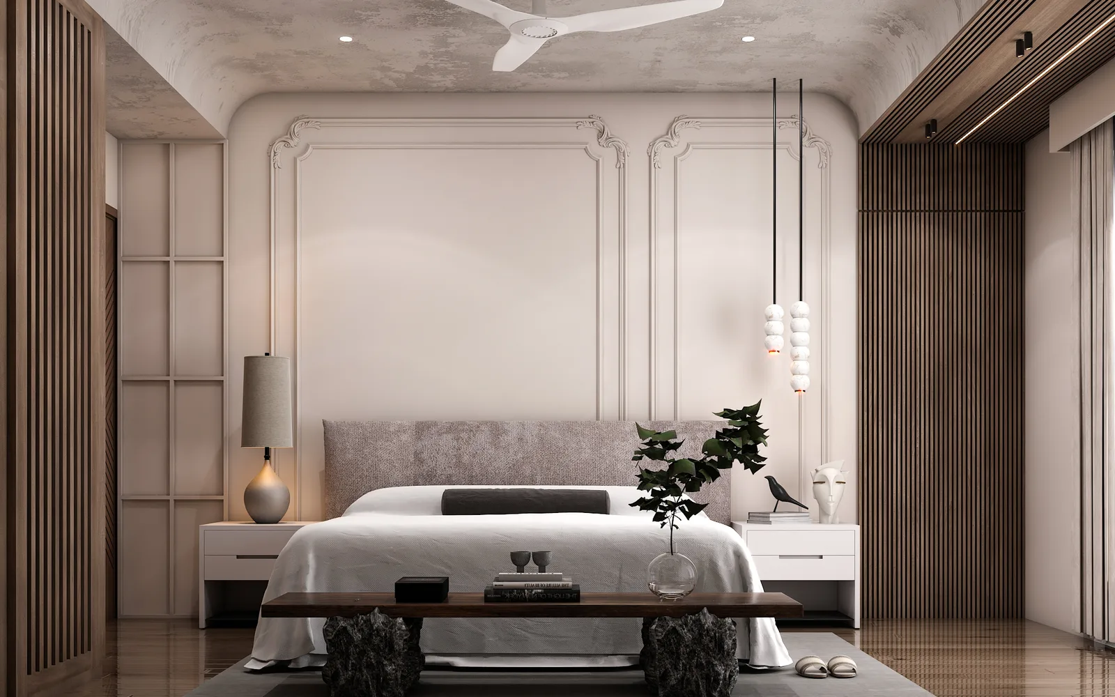 Master bedroom seating, Khichar Residence, Jaipur