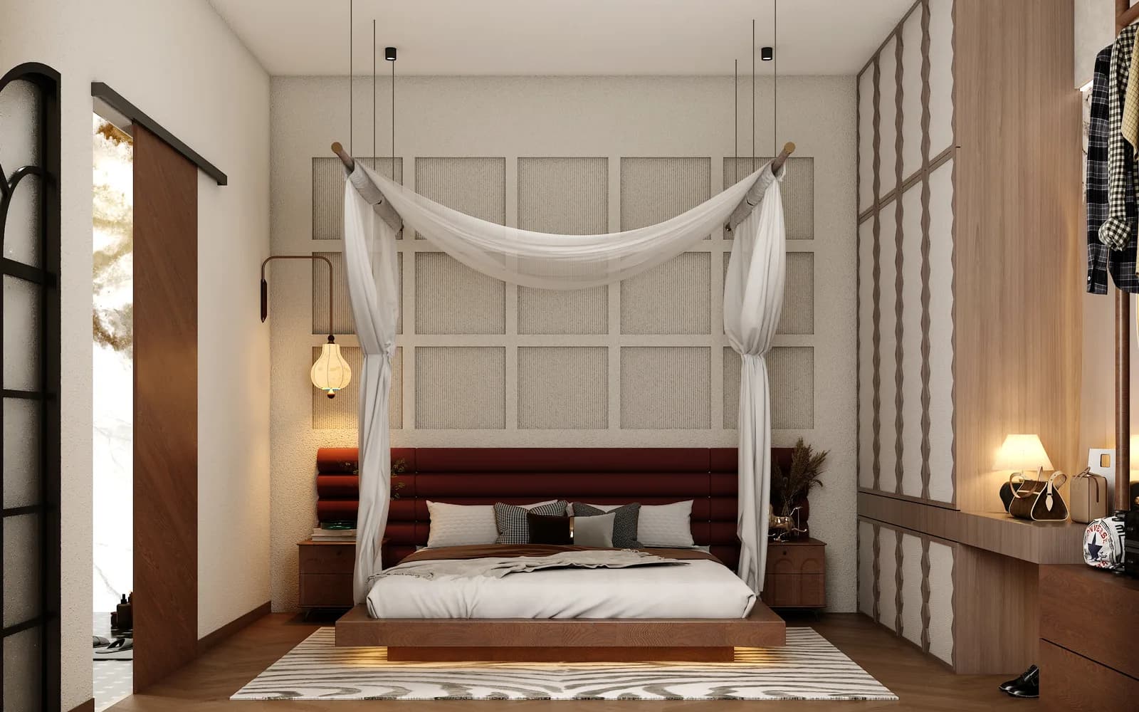 Master bedroom, Vizora House, Jaipur
