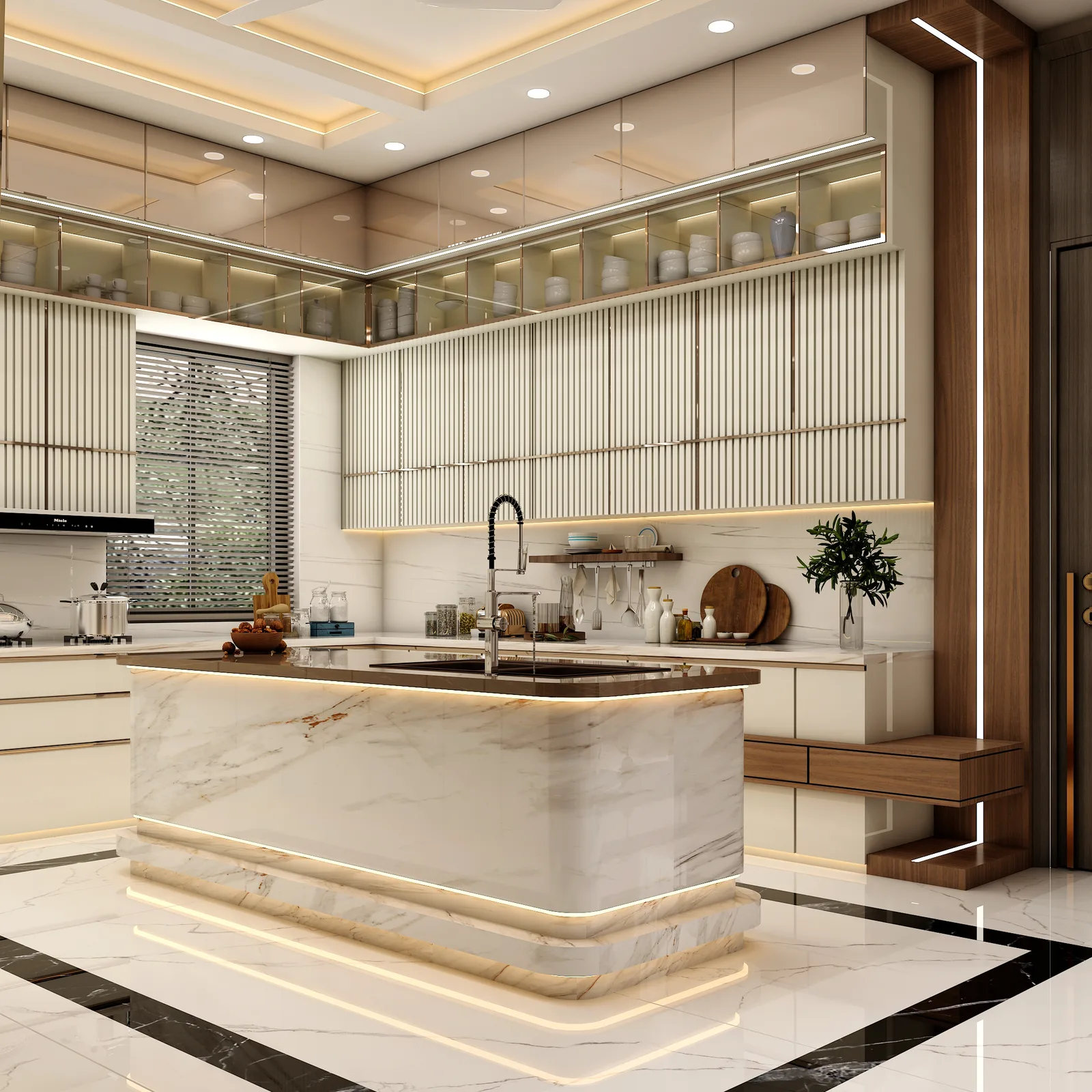 Modular kitchen, Krish Residence, Jaipur
