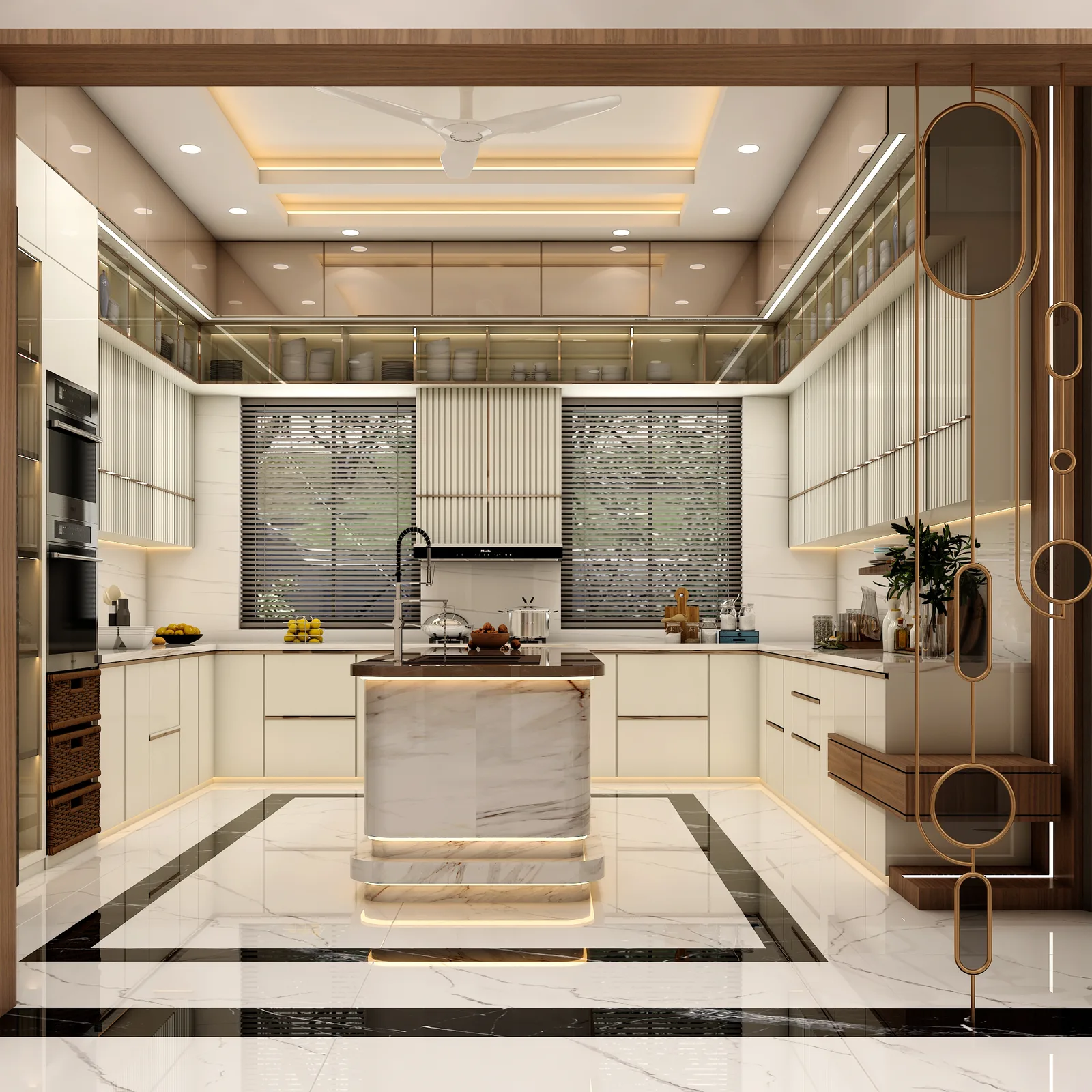Modular kitchen, Krish Residence, Jaipur