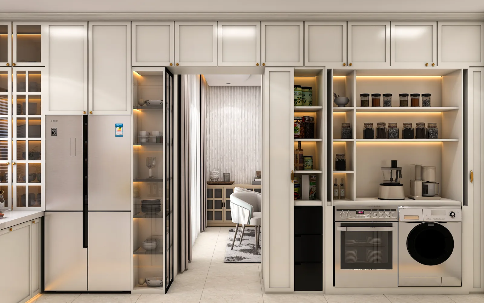 Kitchen hardware, Rishabh Residence, Jaipur