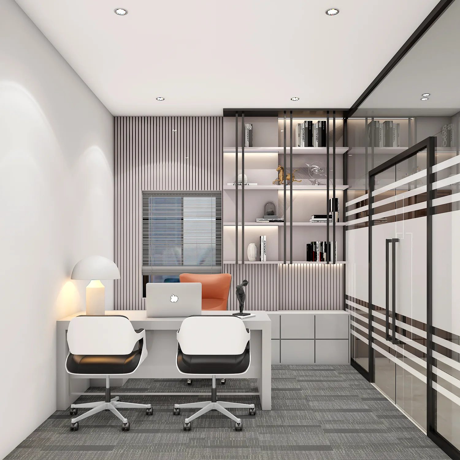 Open workstation area, Ashrit Corporate Studio, Jaipur
