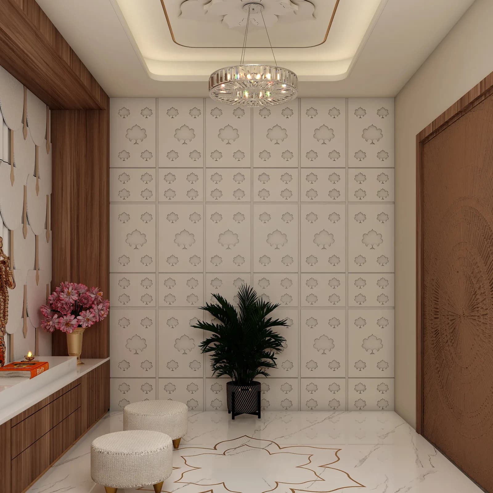 Home mandir, Saurabh Jain Residence, Jaipur