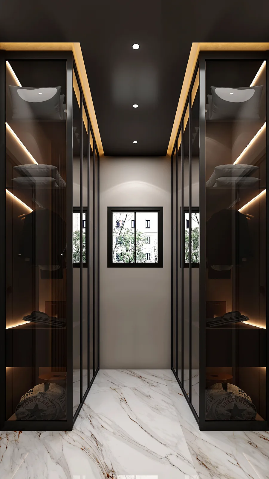 Wardrobe, Krish Residence, Jaipur